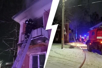 Пожар в жилом доме под Новый год в Ярославской области