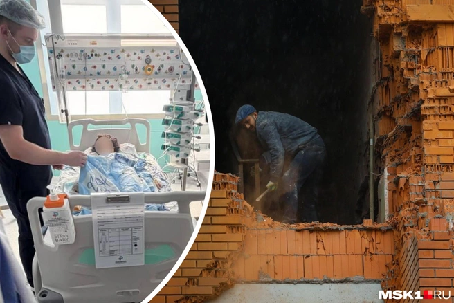 Рассказываем, что сейчас с братом и сестрой, которые в одну ночь осиротели из-за БПЛА | Источник: Воробьев Live / T.me; Артем Устюжанин / MSK1.RU