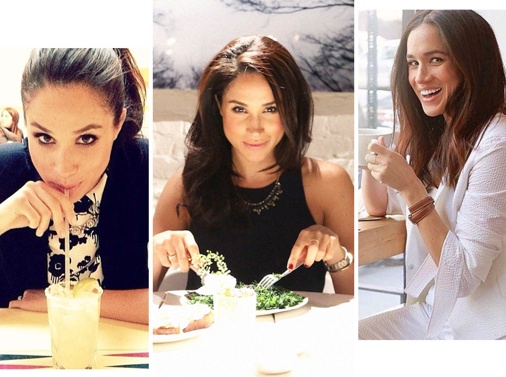 Паста, фри и суши: каким был рацион Меган Маркл до встречи с Гарри | marieclaire.ru