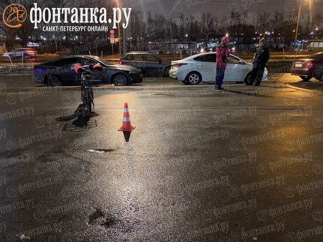 «Мчался на жуткой скорости». Петербурженка рассказала, как курьер наехал на ребёнка | Источник: предоставлено прокуратурой Санкт-Петербурга