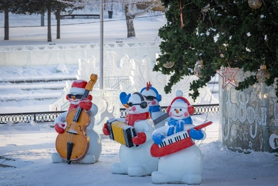 Новогодние площадки для детей в Екатеринбурге