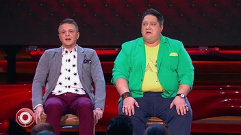 Слева Оганес Григорян, справа — Роман Попов | Источник: Comedy Club / ТНТ