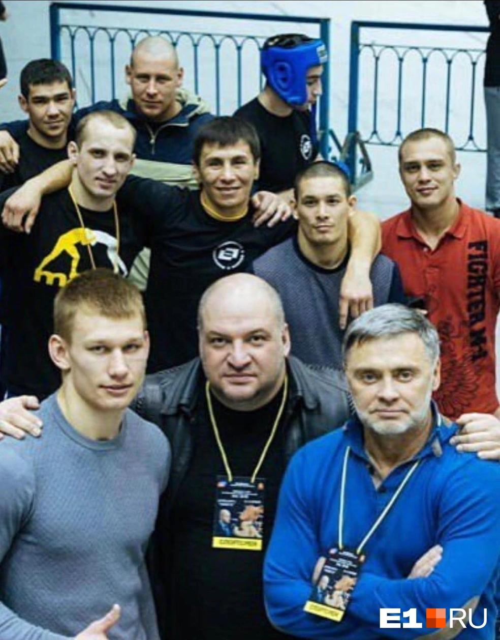 Александр Горбунов и Виктор Киселев (справа) на пару владеют бойцовским клубом «Ратиборец» | Источник: читатель E1.RU