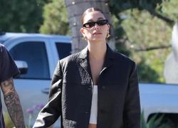 Хейли Бибер в Лос-Анджелесе