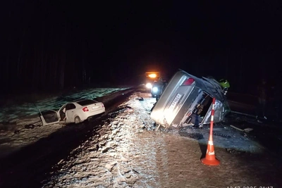 Смертельная авария на трассе Тюмень-Ханты-Мансийск