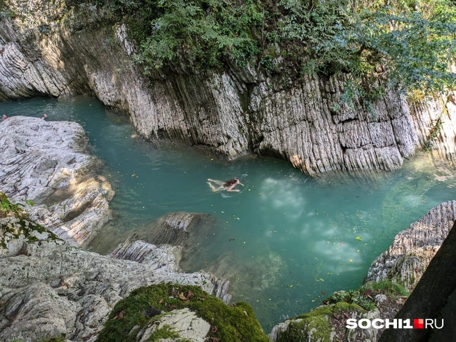 В августе это лучшее место в Сочи | Источник: Оксана Витязь