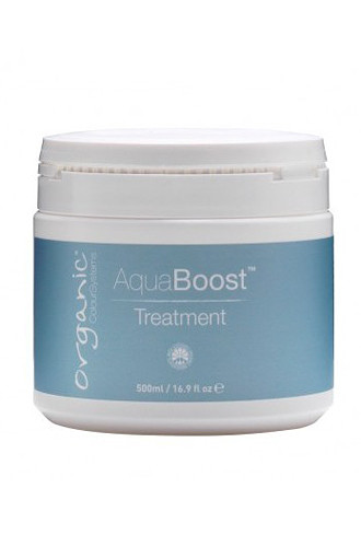Маска Reconstructor Aqua Boost, Organic Color Systems. Является интенсивным увлажнением для волос, в ее формуле различные органические компоненты, экстракт алоэ вера, пшеничный протеин, витамин В5, семя подсолнечника.