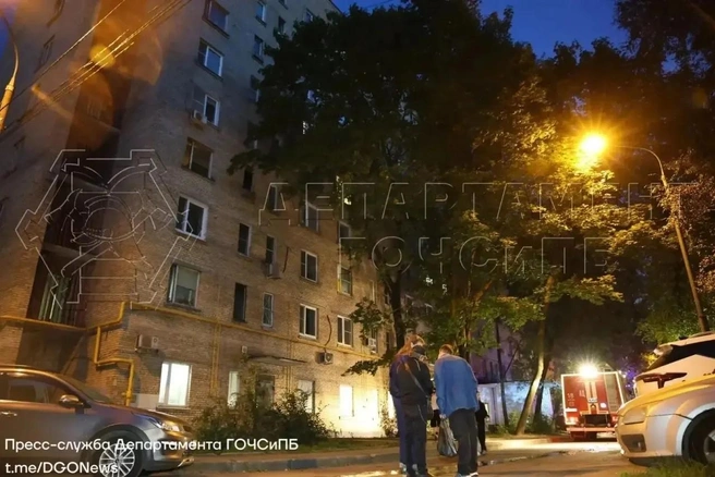 Фото с места происшествия | Источник: ЧСтные новости Москвы / MAX