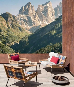 В стиле шале: зимняя коллекция мебели outdoor от Ethimo