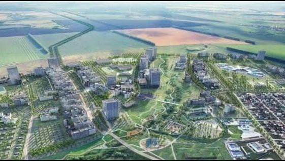Пока стерлитамакский суперпроект только на эскизах, но планы у застройщика грандиозные | Источник: Минстрой Башкирии
