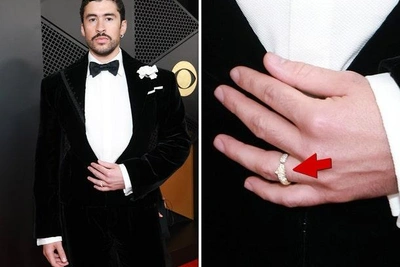 Bad Bunny Not Engaged Despite Ring at Grammys