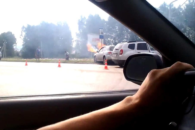 Пламя занялось так споро, что помочь не смогли ни очевидцы, ни спасатели | ufa1.ru