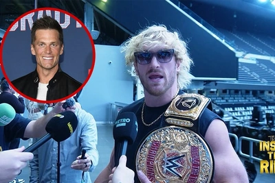 Логан Пол высмеял Тома Брэди перед WrestleMania