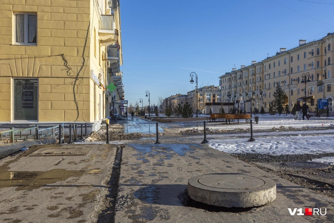 Благоустройство улицы закончили в конце прошлого года | Источник: Константин Завриков / V1.RU