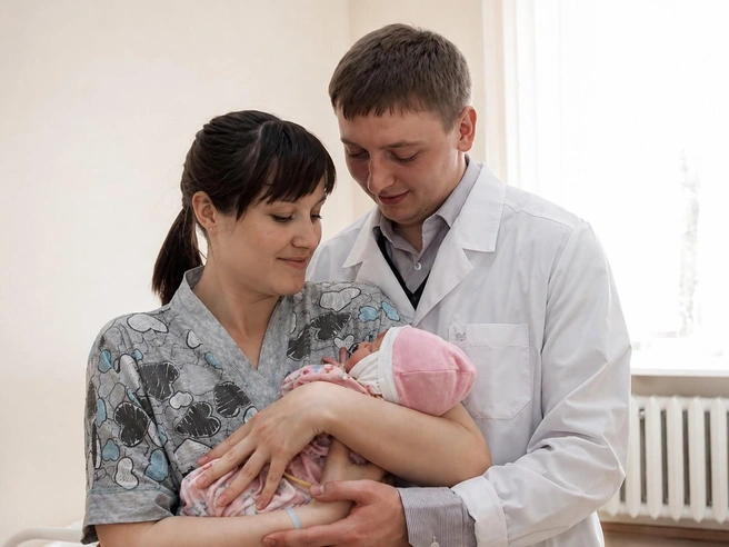 На этом фото Ане Устиновой нет и недели | Источник: admkrsk.ru