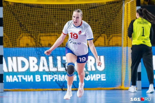 Оторваться от ЦСКА получилось только к 16-й минуте | Источник: Евгений Вдовин / 161.RU