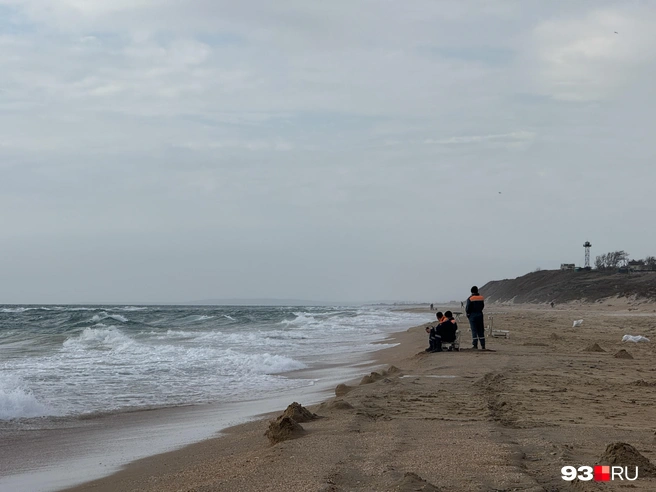Шторм был не очень сильный | Источник: Валерия Дульская / 93.RU