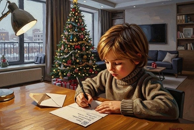 Writing Letters to Santa to Avoid Unwanted Gifts