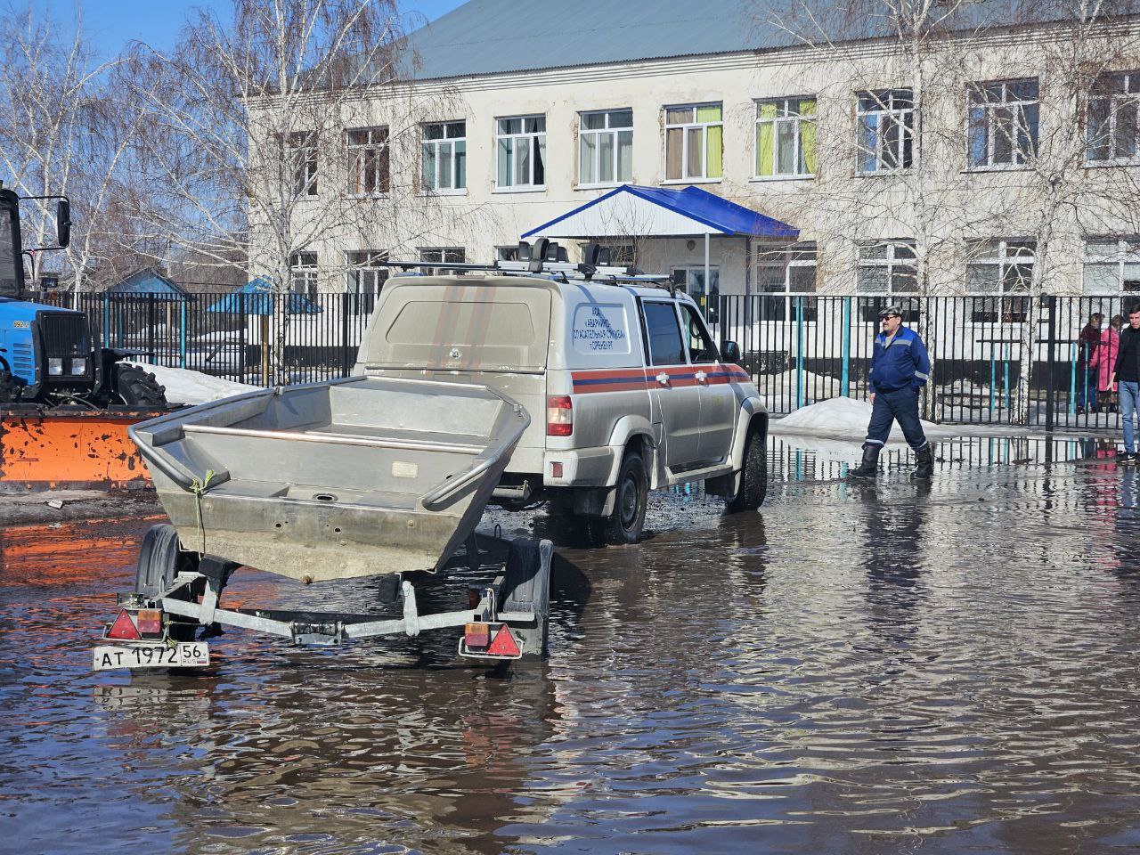 Паводок в Оренбуржье приближается к пиковым значениям - 3 апреля 2024 - 56. ру