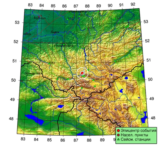 Карту опубликовали сегодня, 10 января, утром  | Источник: asgsr.ru