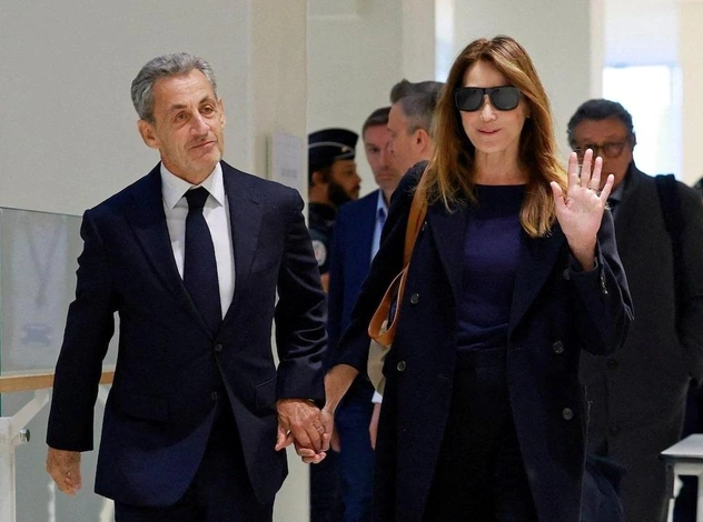 Николя Саркози посадят в тюрьму. Реакция Карлы Бруни