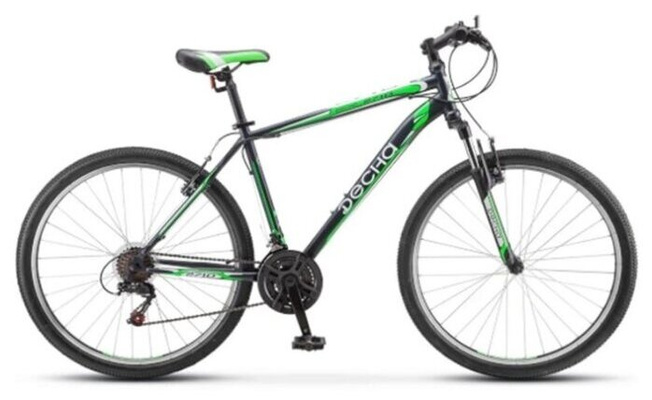Велосипед 29' «Десна» 2910 V F010 серый/зеленый (LU094204), 21'