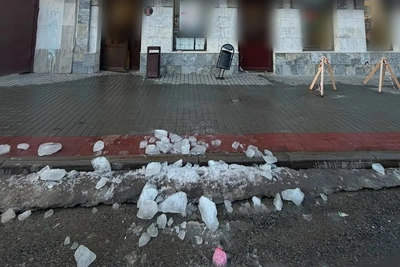 В Пензе возбуждено дело из-за падения наледи