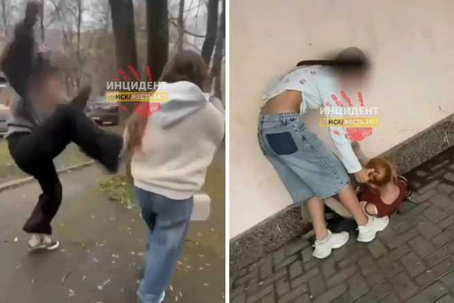 Девочкам примерно по 13–14 лет | Источник: «Инцидент Омск» / T.me