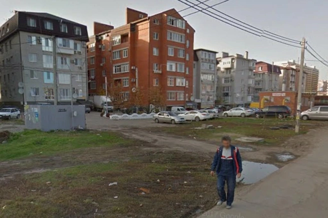 И о хорошем. В Музыкальном микрорайоне появилась первая зеленая зона&nbsp;— Шаляпинский бульвар | Источник: google.com/maps