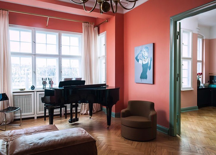 Маленькая квартира с ярким характером в Берлине
