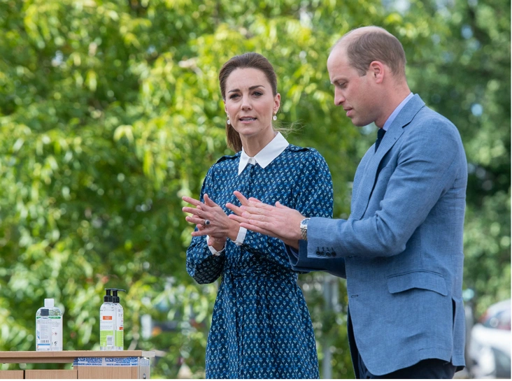 Кейт Миддлтон и принц Уильям, 2020 год