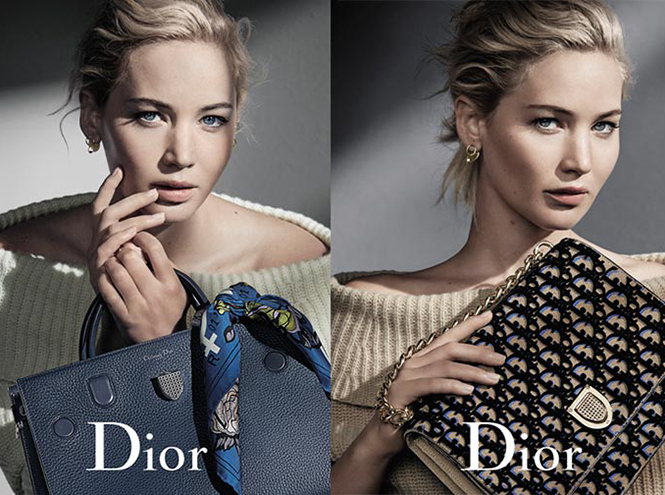 Дженнифер Лоуренс в новой рекламной кампании Dior