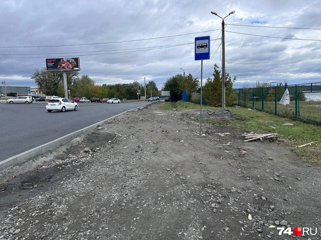 Так сейчас выглядит развязка со стороны пляжа «Каспийский берег» | Источник: Ульяна Зайкова