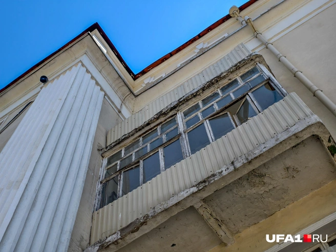 Здесь тоже старые деревянные рамы | Источник: Булат Салихов / UFA1.RU