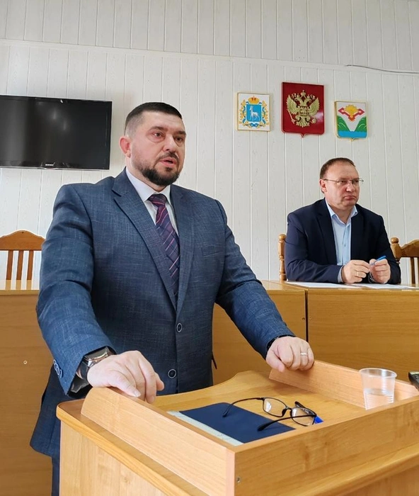 Вадим Асплунд перешел из силовиков в чиновники | Источник: «Ставропольский район» / vk.com