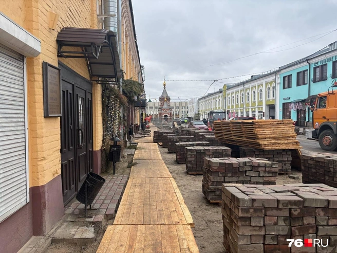 Ремонт на Депутатской стартовал в ноябре 2025 года | Источник: Алина Сардекова / 76.RU