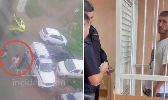 В Оренбурге задержан подозреваемый в убийстве во дворе на Волгоградской | Источник: Оренбург — t.me / прокуратура Оренбургской области