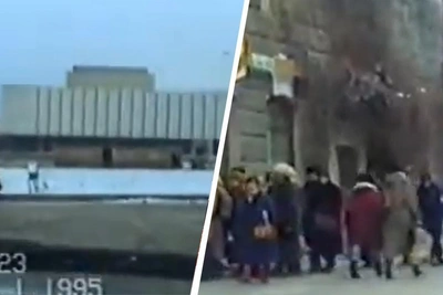 Archive Video Shows Krasnodar Center 31 Years Ago with Bread Queues