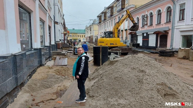 Теперь она, как и Депутатский переулок рядом, становятся пешеходными | Источник: Анна Голубницкая / MSK1.RU