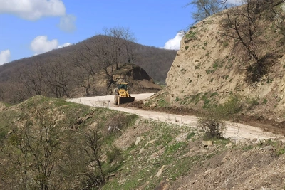 Дороги Дагестана после ливней