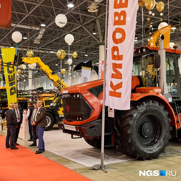 На выставке компании предлагают скидки | Источник: Александр Ощепков / NGS.RU