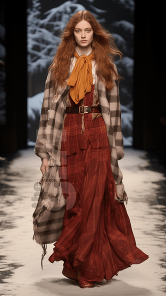 aiFashion: нейросеть представила коллекцию одежды Джоан Роулинг на зиму 2024