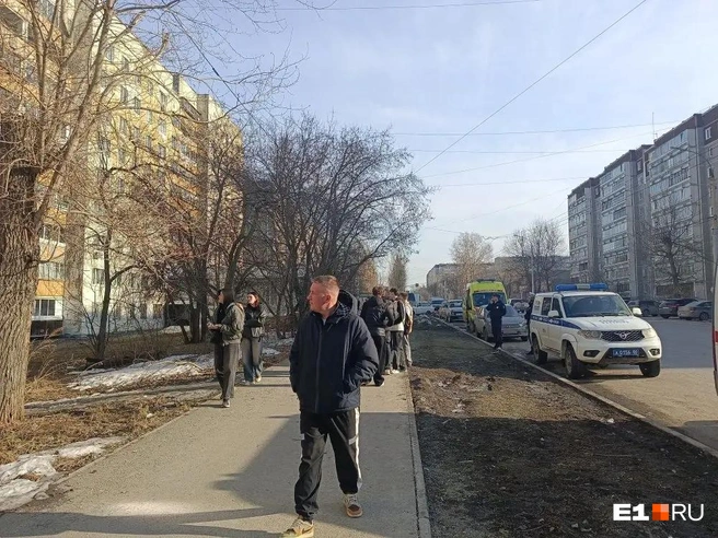 На место приехали силовики и реанимация | Источник: читатель E1.RU