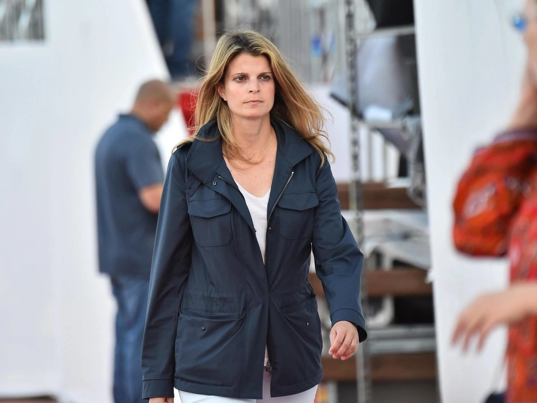 Афина Онассис на Jumping International de Monte-Carlo, 2018 год.  | marieclaire.ru