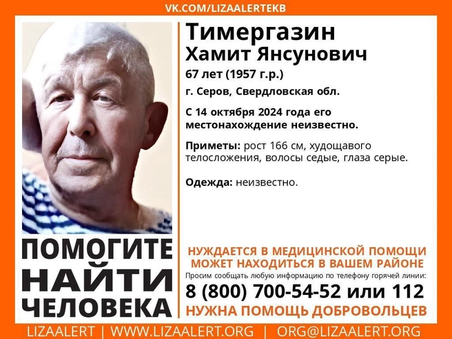 Источник: поисковый отряд «ЛизаАлерт»