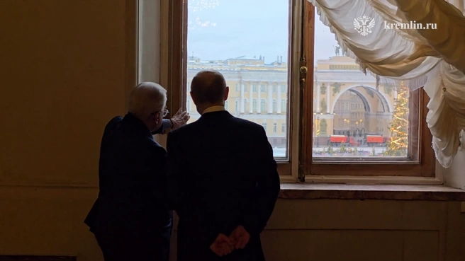 Путин попросил Эрмитаж не отдавать кое-что ценное | Источник: kremlin.ru