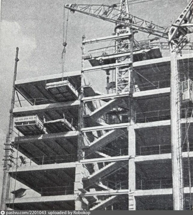Источник: Журнал «Строительство и архитектура Москвы». 1964 год / Pastvu.com