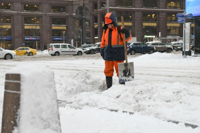 Москву ждут сильные снегопады и морозы до -22°C