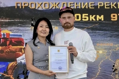 Забайкалец установил мировой рекорд по сплаву на сапборде
