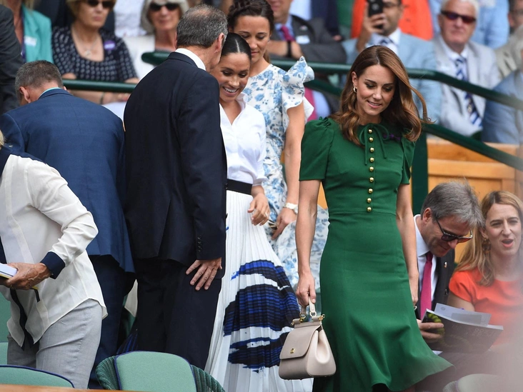 Сассекская и Кембриджская во время двенадцатого дня Уимблдонского чемпионата, 13 июля 2019